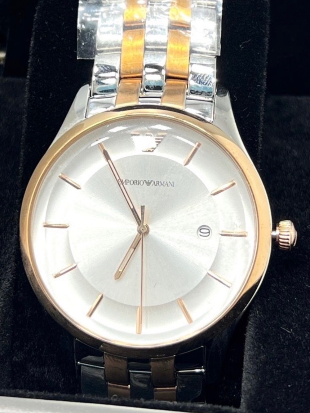 Mens Emporio Armani Two Tone Watch AR11044 - Picture 5 of 7
